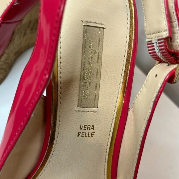 Primadonna Collection Women's Hot Pink Leather Platform Shoes -EU Size 39 (US 8) - Picture 4 of 6